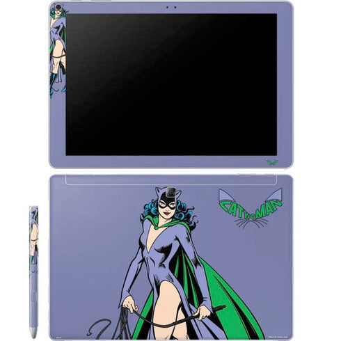 DC Comics Batman Catwoman Classic Art Pose Galaxy Book 12in Skin